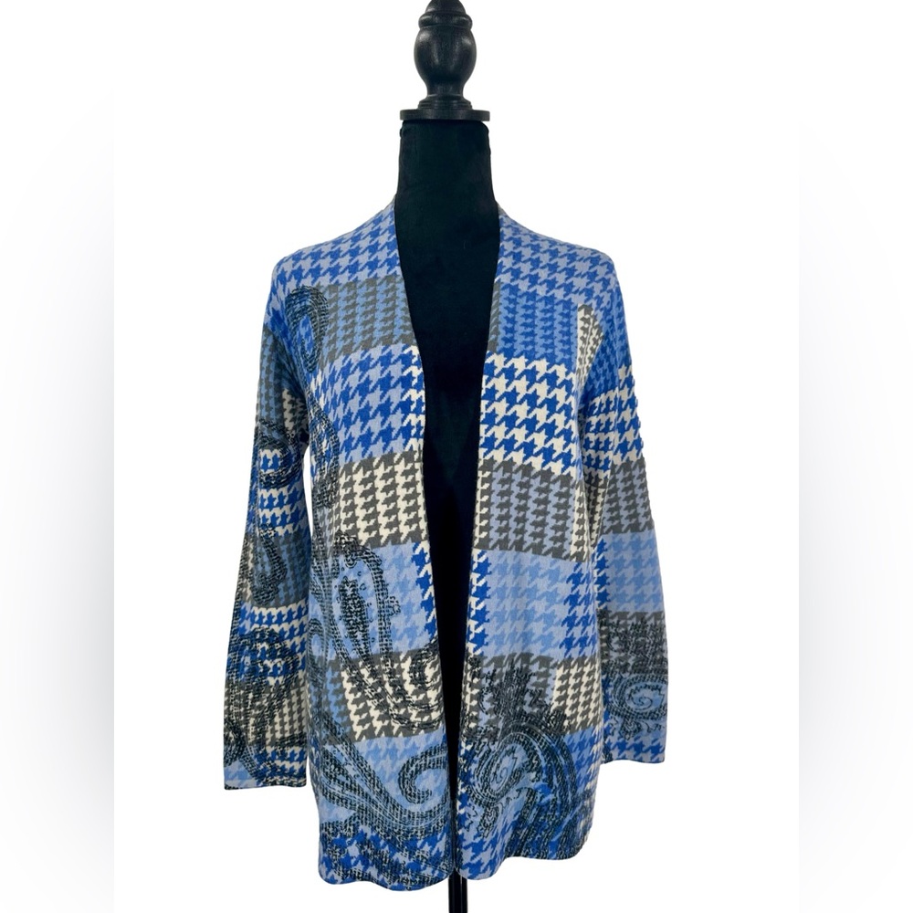 Talbots 100% Merino Open Cardigan Sweater